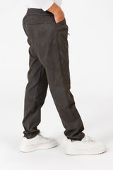 Men's Oversized Sweatpants With Elastic Waistband And Modern Zipper Pockets