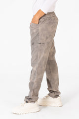 Men's Oversized Sweatpants With Elastic Waistband And Modern Zipper Pockets