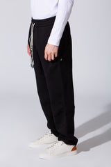 Men's Oversized Different Color Drawstring Sweatpants In A Modern Design