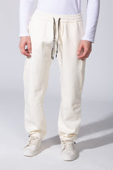 Men's Oversized Different Color Drawstring Sweatpants In A Modern Design