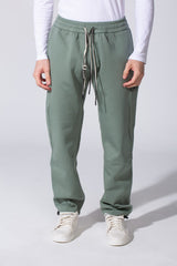 Men's Oversized Different Color Drawstring Sweatpants In A Modern Design