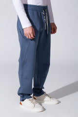 Men's Oversized Different Color Drawstring Sweatpants In A Modern Design