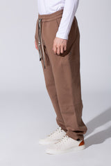 Men's Oversized Different Color Drawstring Sweatpants In A Modern Design