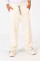 Men's Wide Leg Basic Tomato Sweatpants With Elastic Waistband And Modern Back Pockets