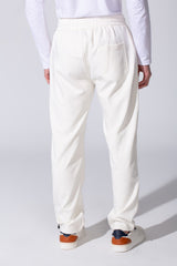Men's Tomato Wide Leg Sweatpants With Elastic Waist And Back Pocket