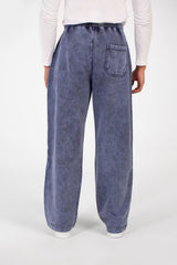 Men's Tomato Washed Oversized Sweatpants With Elastic Waistband And Drawstring High Quality