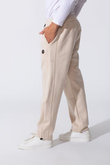 Men's Basic Oversized Sweatpants With Elastic Waistband And Back Pocket