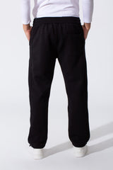 Men's Basic Oversized Sweatpants With Elastic Waistband And Back Pocket