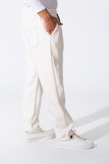 Men's Basic Oversized Sweatpants With Elastic Waistband And Back Pocket