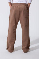 Men's Basic Wide Leg Sweatpants With A Drawstring Waist And Back Pocket