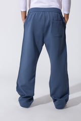 Men's Basic Wide Leg Sweatpants With A Drawstring Waist And Back Pocket