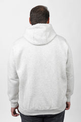 Men's Big Size Slim Fit Hoodie Made Of Comfort Melton Padded Front Printed Sweatshirt