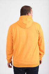 Men's Slim Fit Hooded Melton Padded Basic Hoodie Big Size Sweatshirt