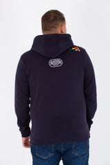 Men's Big Size Hoodie Sweatshirt With A Print On The Front And Back