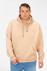 Men's Big Size Basic Long Sleeve Hoodie Sweatshirt