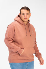 Men's Big Size Basic Long Sleeve Hoodie Sweatshirt