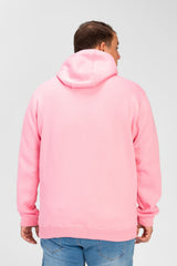Men's Big Size Basic Long Sleeve Hoodie Sweatshirt