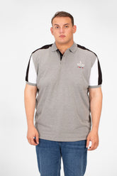 Men's Tomato Big Size Polo Short Sleeves T-Shirt With Modern Print