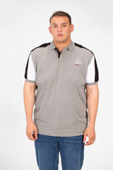 تي شيرت بولو رجالي بأكمام قصيرة ومقاس كبير مطبوع عليه طماطم بطبعة عصرية