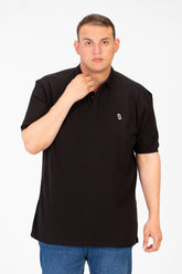 Men's Big Size Basic Half Sleeve Polo T-Shirt