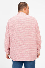 Men's Big Size Shirt With Long Sleeves And Buttons