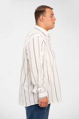 Men's Big Size Tomato Summer Striped Long Sleeve High Quality Shirt