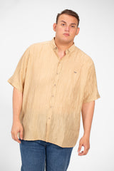 Men's Big Size Short Sleeves Shirt With An Exceptional Design In High Quality Material