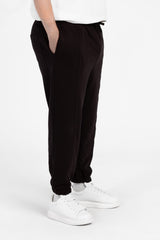 Men's Big Size Melton Basic Sweatpants With Side Pockets