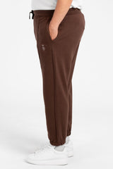 Men's Big Size Melton Basic Sweatpants With Side Pockets