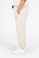 Men's Big Size Melton Basic Sweatpants With Side Pockets