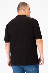 Men's Big Size Polo Half Sleeve T-Shirt with Front Pocket