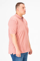 Men's Big Size Polo Half Sleeve T-Shirt with Front Pocket