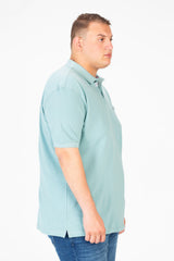 Men's Big Size Polo Half Sleeve T-Shirt with Front Pocket