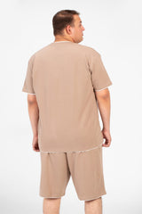 Men's Big Size Basic Fashion Outfit Set