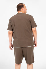 Men's Big Size Basic Fashion Outfit Set