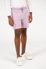 Men's Melton Elastic Waistband Side Pockets Short