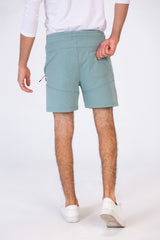 Mens Milton Shorts With Side Pockets And Elastic Waist
