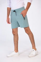 Mens Milton Shorts With Side Pockets And Elastic Waist