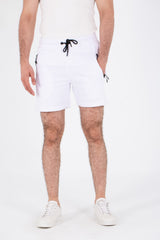 Mens Milton Shorts With Side Pockets And Elastic Waist