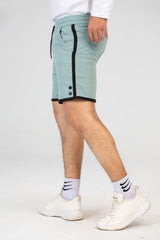 Mens Milton Short With Elastic Waistband And Front And Back Pockets