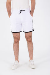 Mens Milton Short With Elastic Waistband And Front And Back Pockets