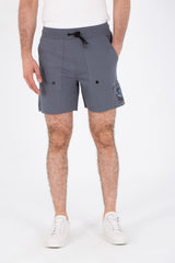Mens Milton Shorts With Side Print And Front Pockets