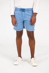 Men's Melton Washed Back Pocket Short