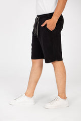 Men's Basic Linen Short With A Middle Drawstring And Pockets Comfortable And High Quality
