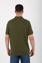 Men's Polo Printed Comfortable T-shirt With Collar And Short Sleeves