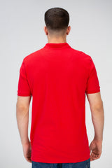 Mens Slim Fit Polo T-Shirt With Front Print