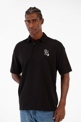 Men's Tomato Regular Fit Polo T-Shirt With Front Numbers Print Bolivar