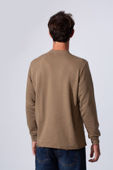 Men's Winter Slim Fit Plain Milton Long Sleeve T-Shirt