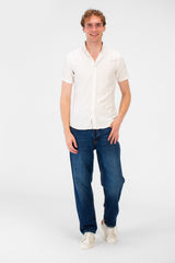 Men's High Quality Basic Half Sleeve Slim Fit Shirt Jakar