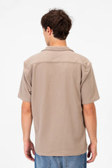 Men's Short Sleeved Slim Fit Shirt Modern Design With Breathable Material